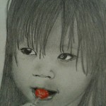 Eva Mei by Jerah, age 15, pencil