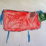 "Horse" by Isaac - age 6