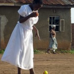 Sophia Playing Ball - Lara - Parent